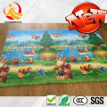 Estera no tóxica del juego del bebé, estera del juego de los niños antifatiga, playmat del bebé del PVC para la venta